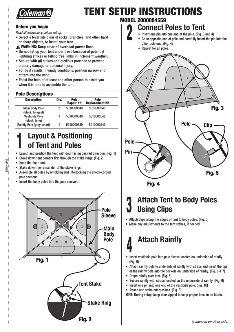 Coleman 2000004559 Manual