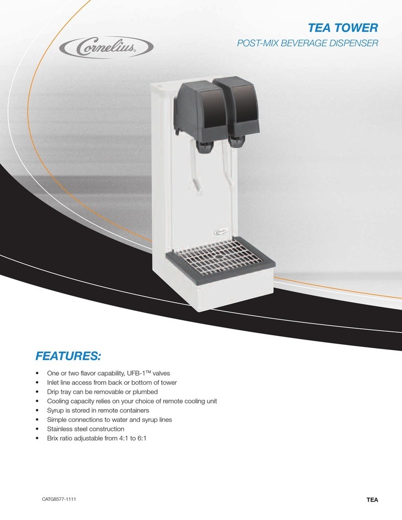 Cornelius Tea Tower User manual