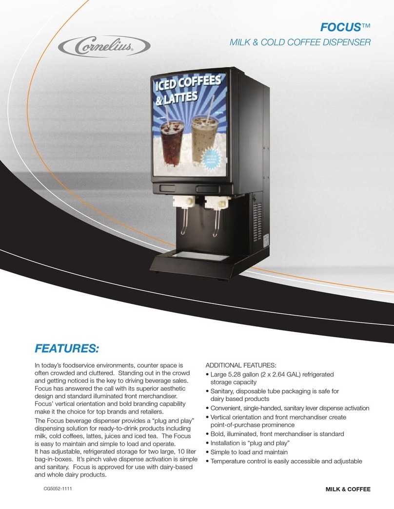 Cornelius Focus CG5052-0308 User manual