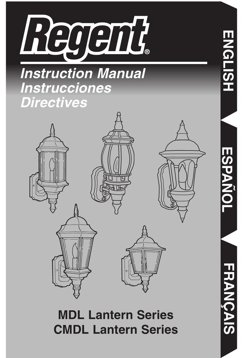 Regent MDL Lantern instruction manual