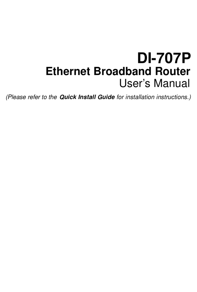 D-Link Express Ethernetwork DI-707P User manual