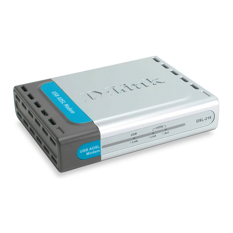 D-Link DSL-210 User manual