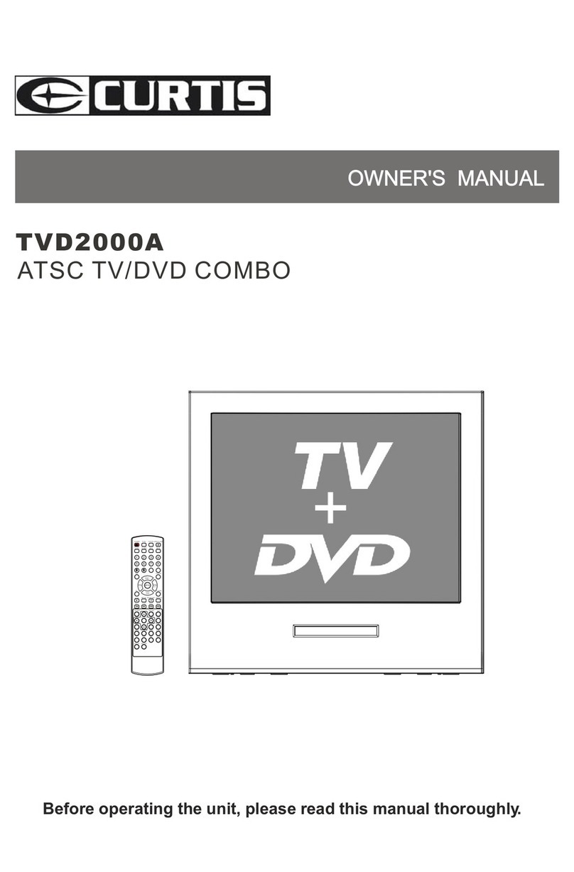 Curtis TVD2000A User manual Curtis TVD2000A User manual