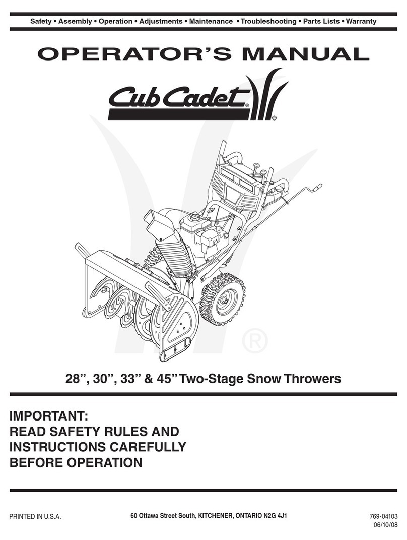 Cub Cadet OEM-390-679 User manual
