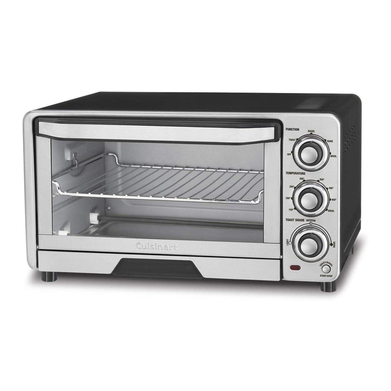 Cuisinart CUSTOM CLASSIC TOB-40 Service manual