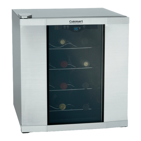 Cuisinart CWC-1600 - Private Reserve Wine Cellar User manual