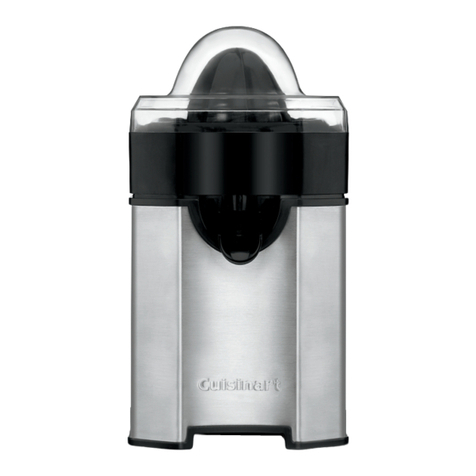 Cuisinart CCJ-500 Instruction booklet