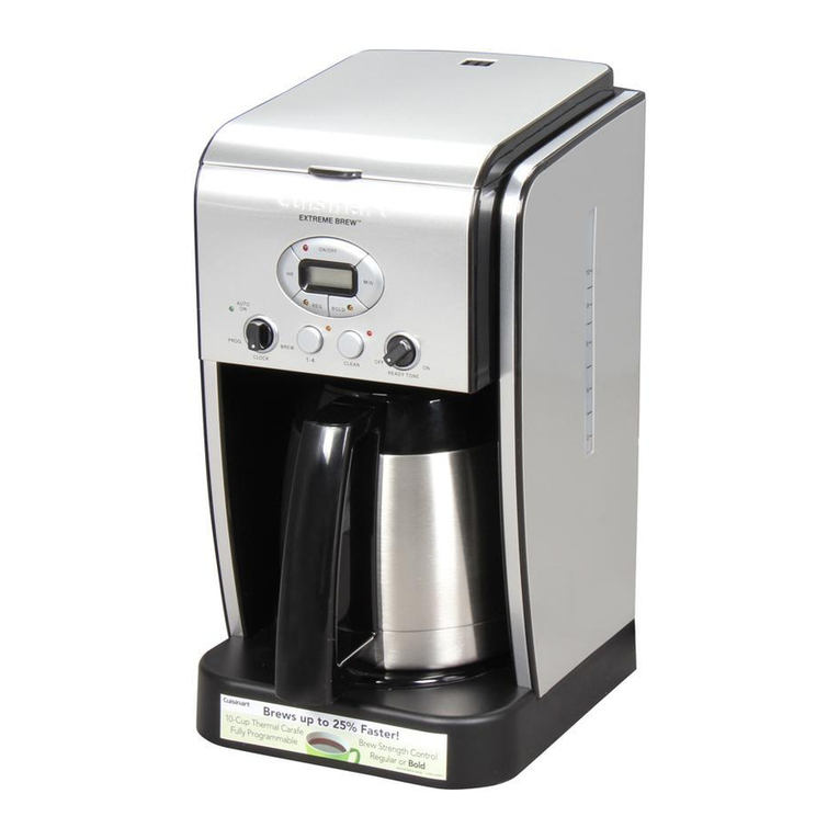 Cuisinart EXTREME BREWTM DCC-2750 Instruction booklet