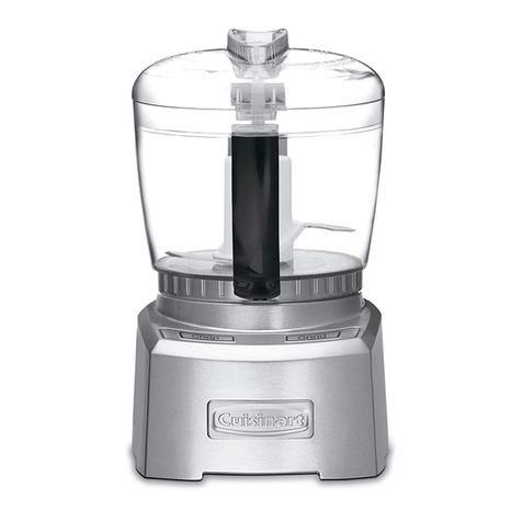 Cuisinart CH-4 Service manual