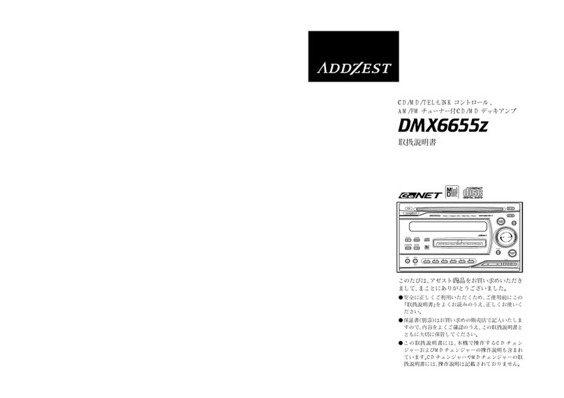 Clarion DMX6655z User manual
