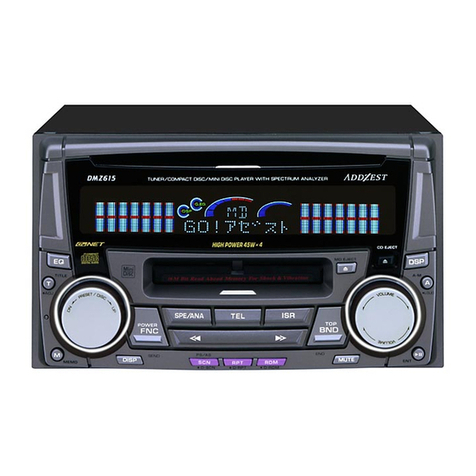 Clarion ADDZEST DMZ615 User manual