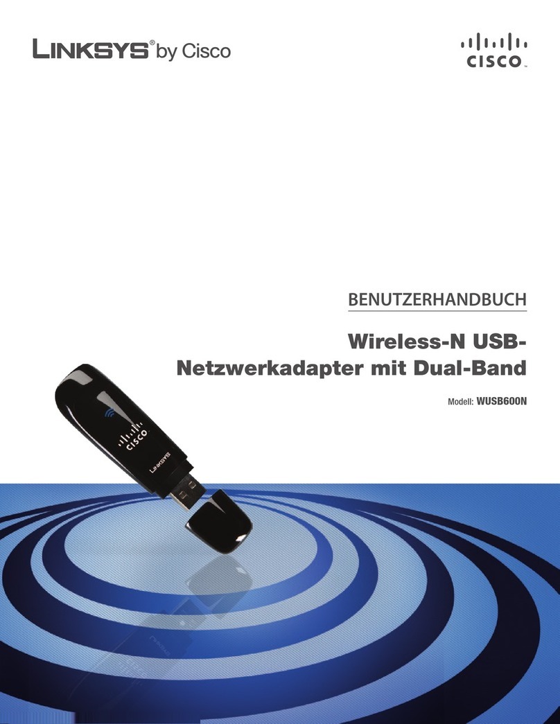 Cisco Linksys WUSB600N User manual