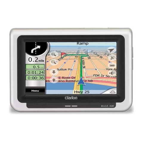 Clarion N.I.C.E. 430 User manual