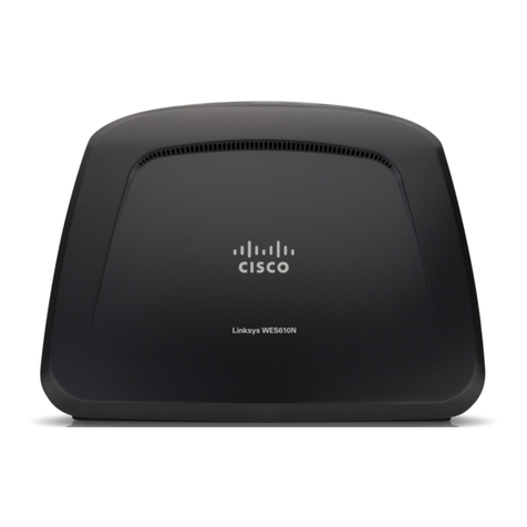 Cisco Linksys WES610N User manual