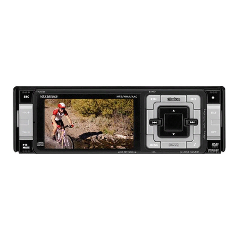 Clarion VRX385USB Owner's manual & installation manual