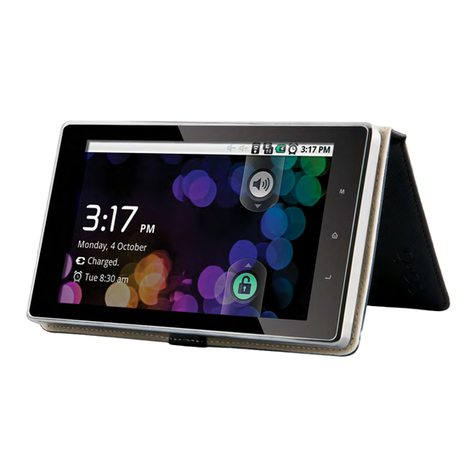 Coby Kyros MID7005-4G Series quick start guide