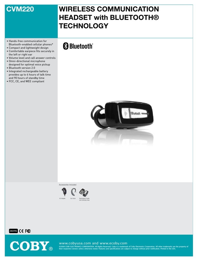 Coby CVM220 User manual