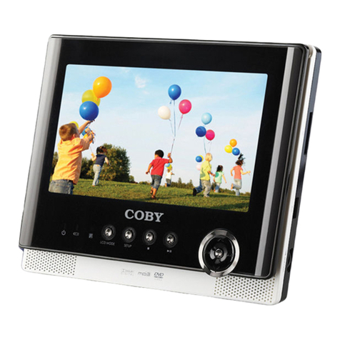 Coby TFDVD7752 instruction manual