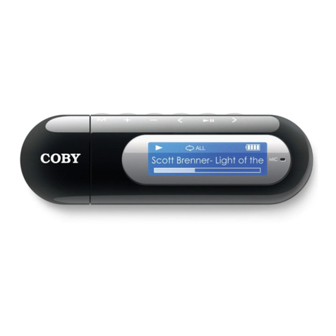 Coby MP305-1G User manual