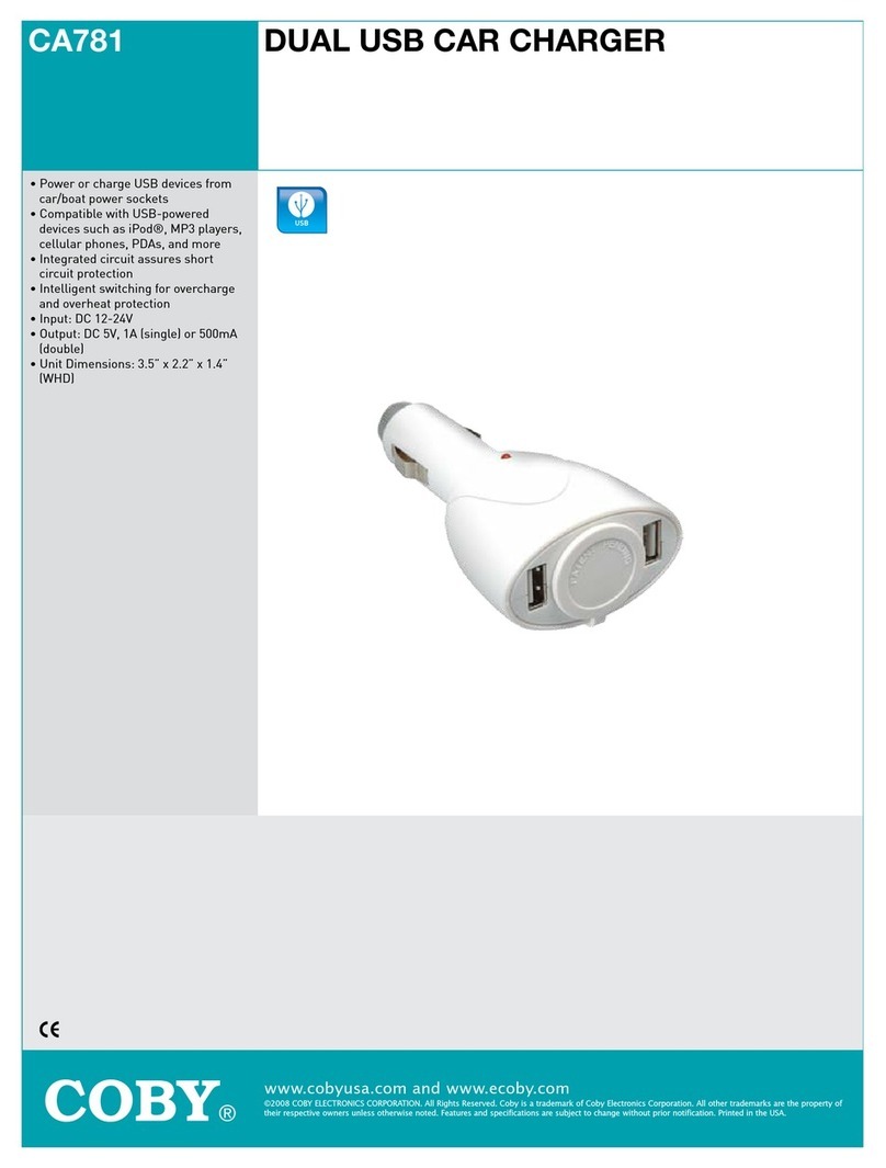 Coby COBY CA781 brochure