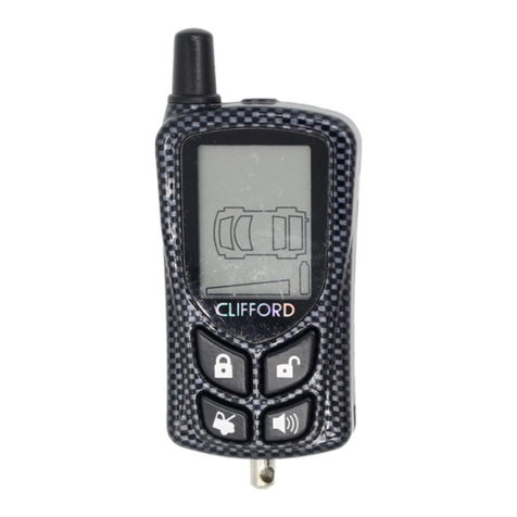 Clifford 10.5X User manual