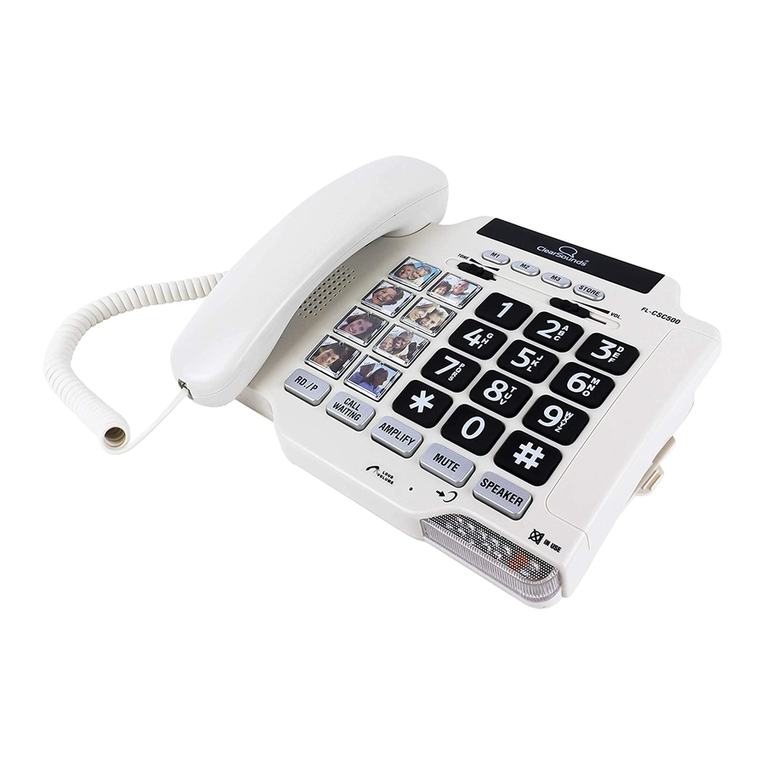 ClearSounds CSC500 operating manual