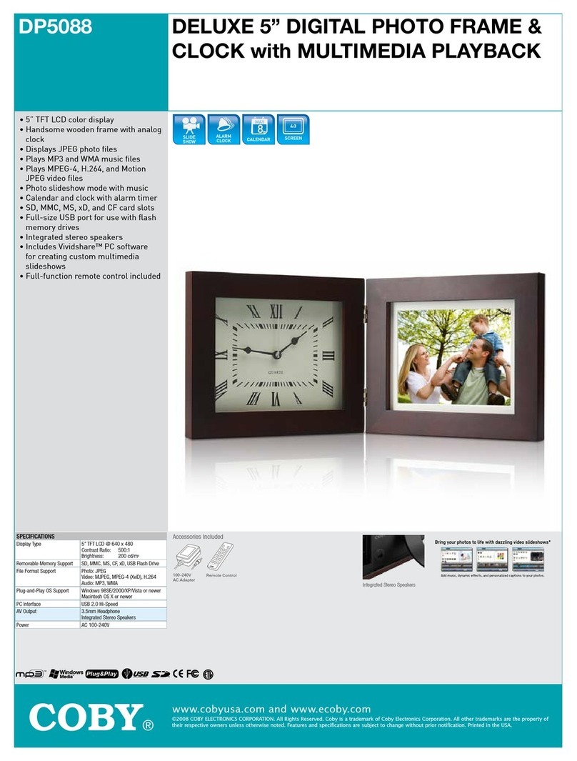 Coby COBY DP5088 User manual