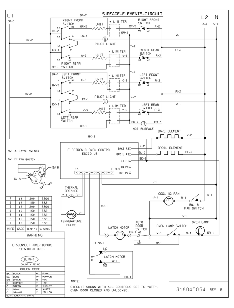 Frigidaire FED367ASA Quick start guide