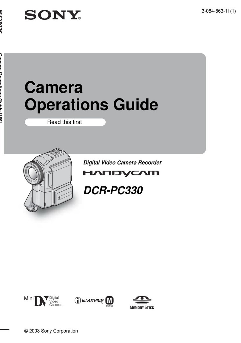 Sony DCR-PC330 Operation guide