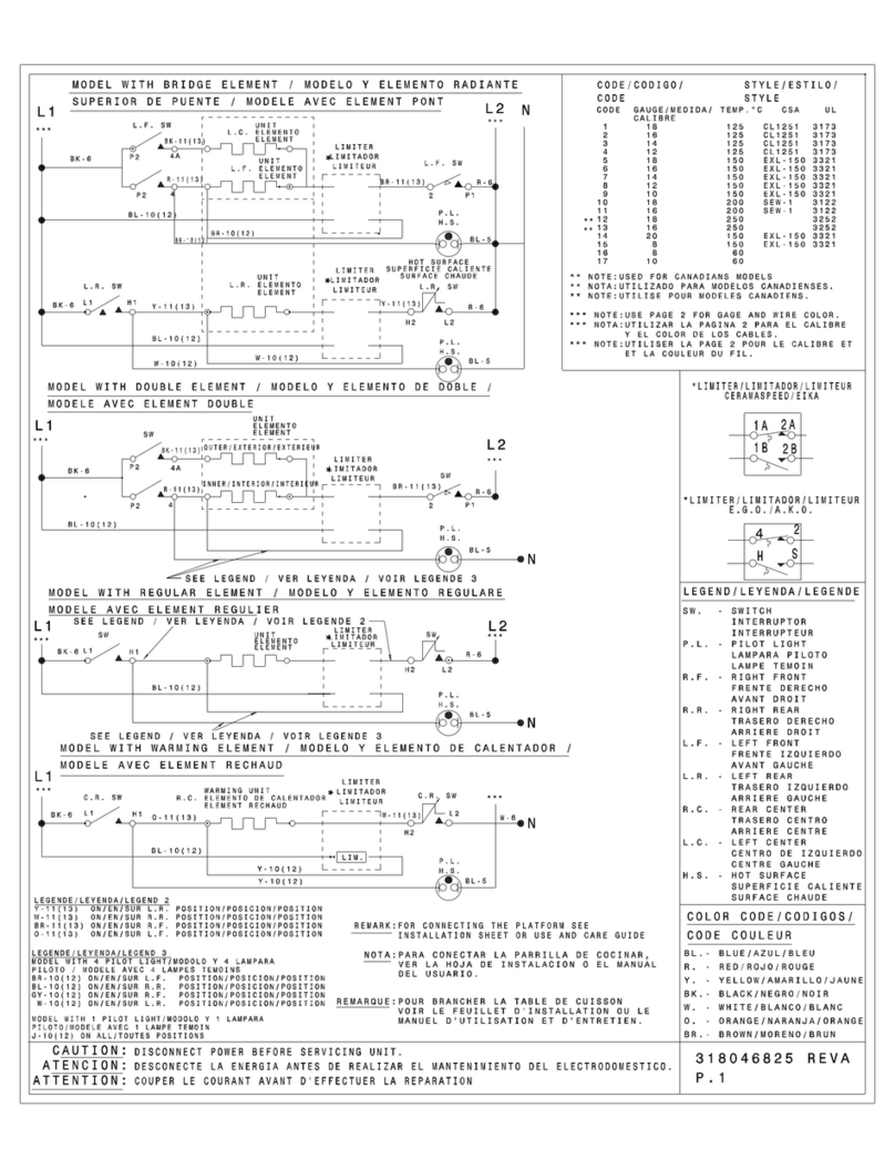 Frigidaire FEC36S7ESB Quick start guide