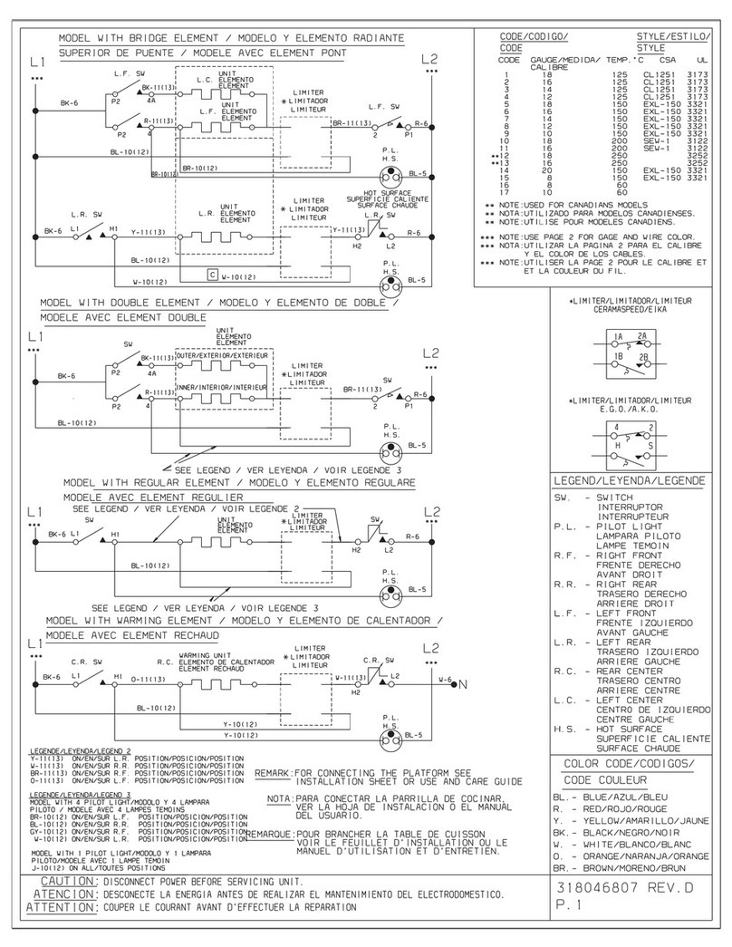 Frigidaire FEC36S7ESA Quick start guide