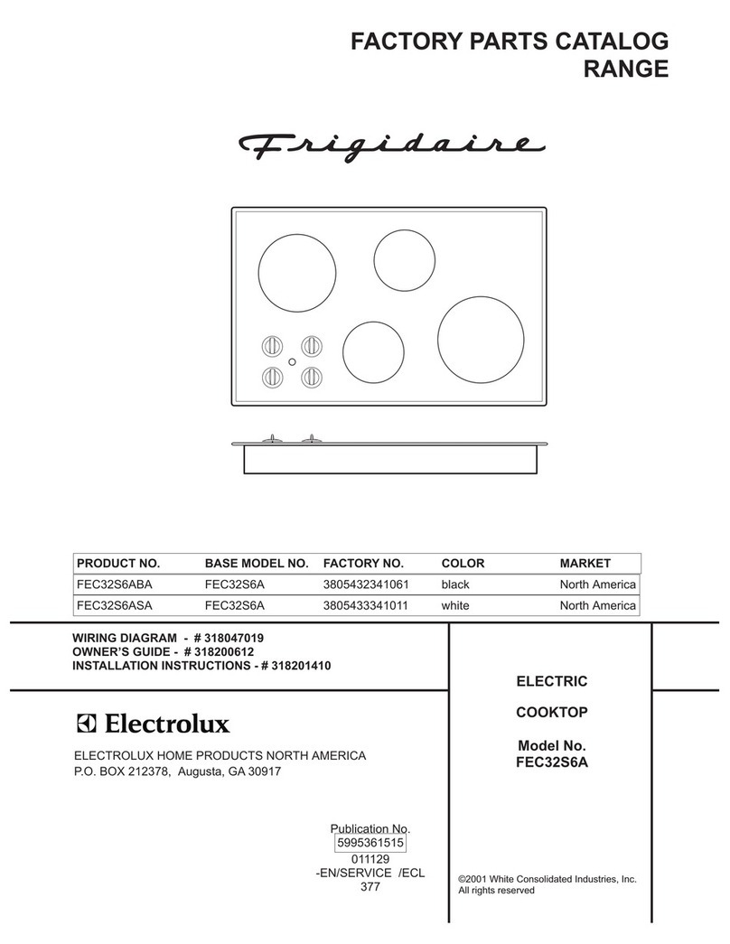 Frigidaire FEC32S6ABA User manual Frigidaire FEC32S6ABA User manual