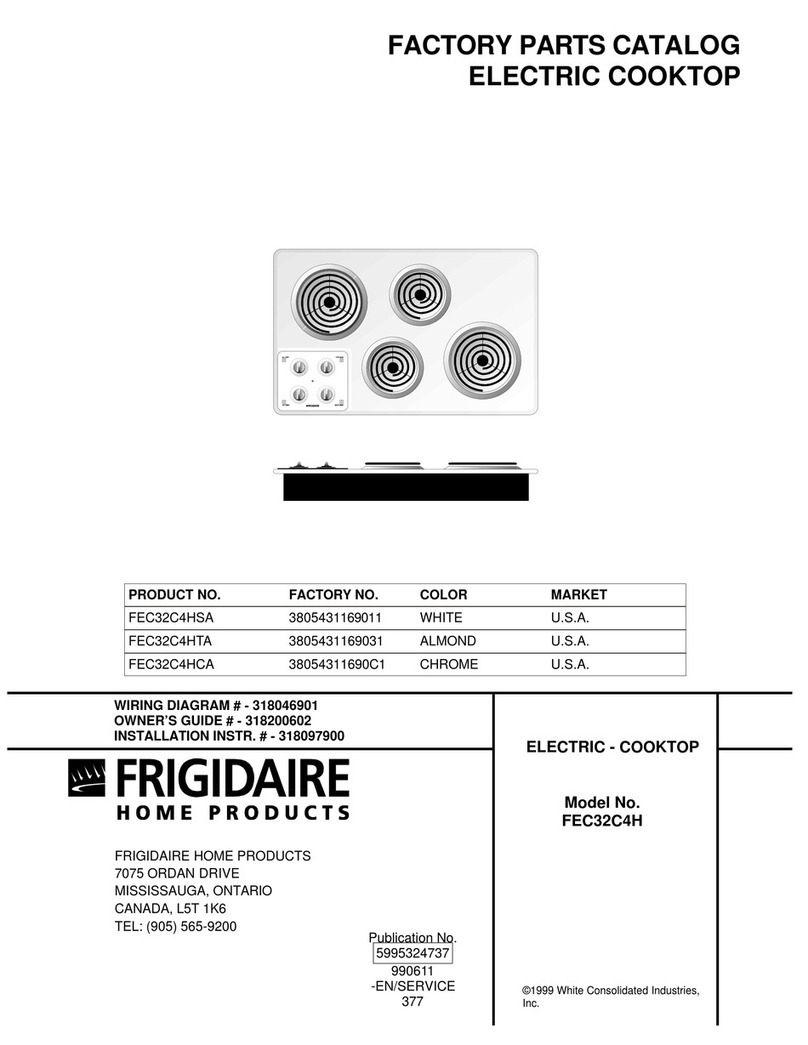 Frigidaire FEC32C4H User manual