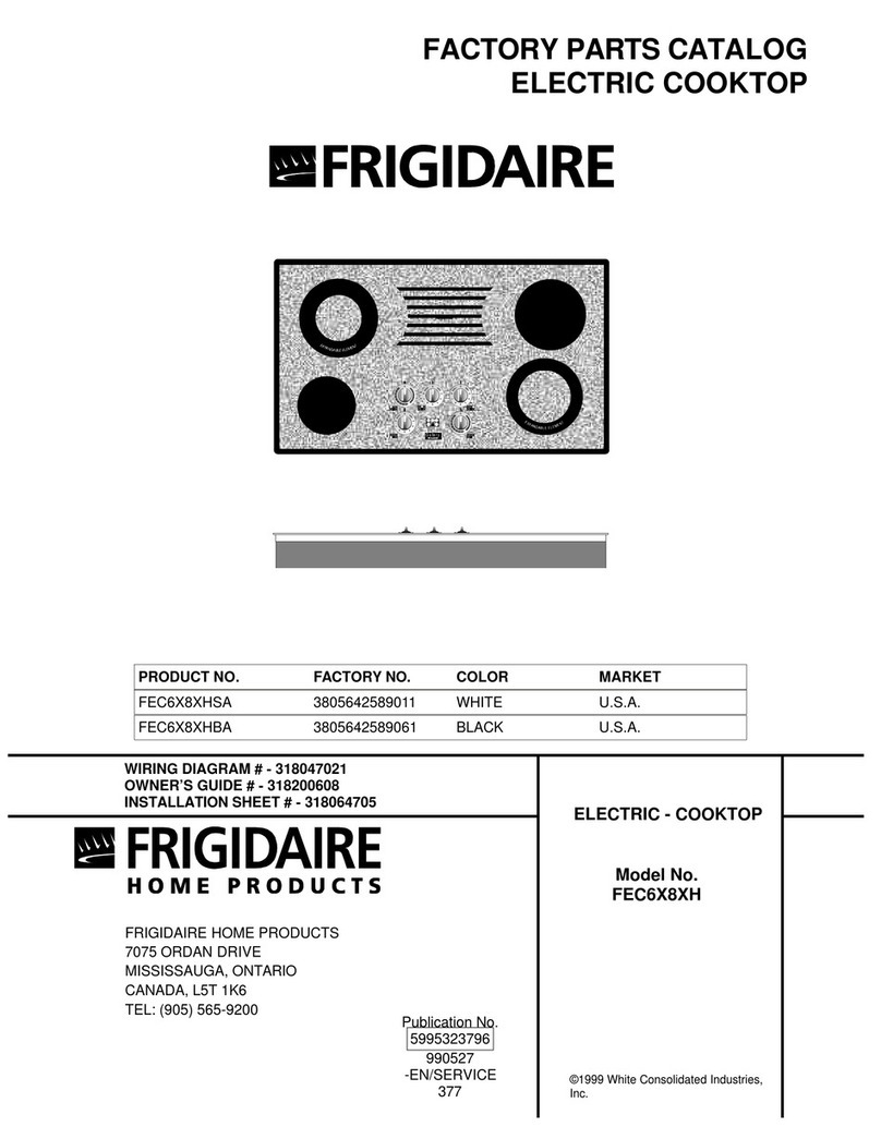 Frigidaire FEC6X8XH User manual