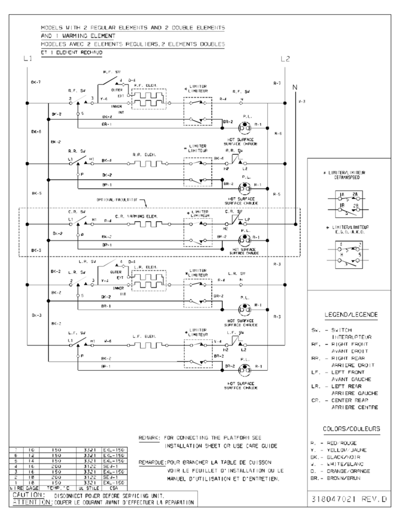 Frigidaire FEC6X8XH Quick start guide