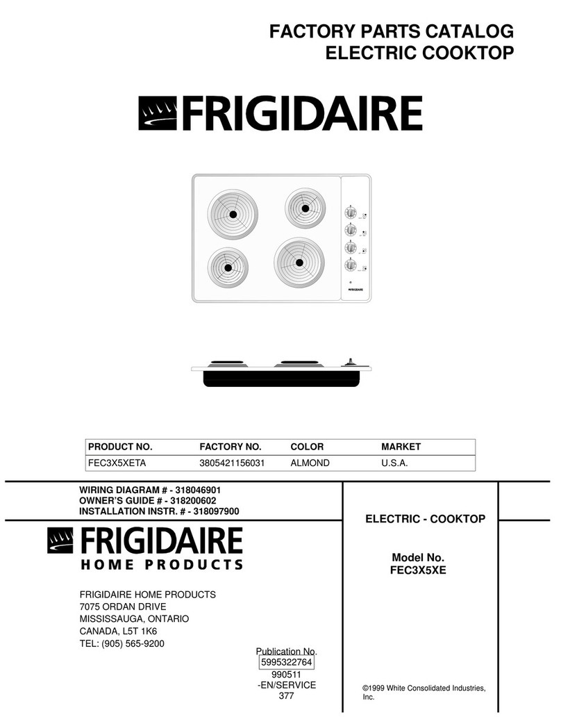 Frigidaire FEC3X5XE User manual