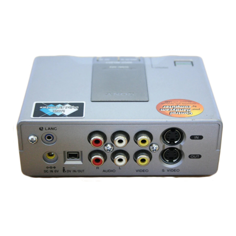 Sony DVMC-DA2 operating instructions