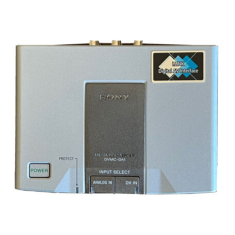 Sony DVMC-DA1 operating instructions