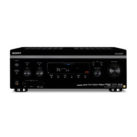 Sony STR-DA3500ES User manual