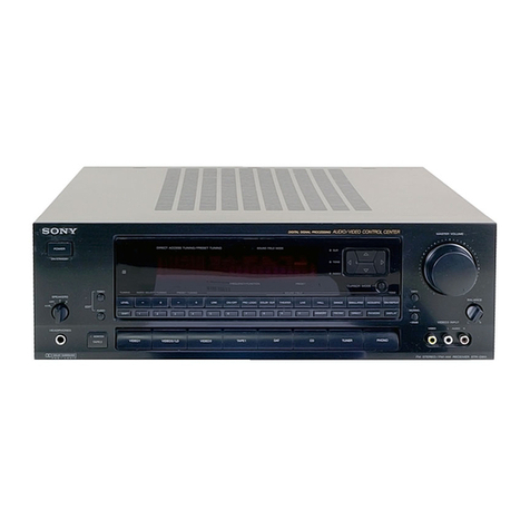 Sony STR-D711 - Fm Stereo / Fm-am Receiver operating instructions