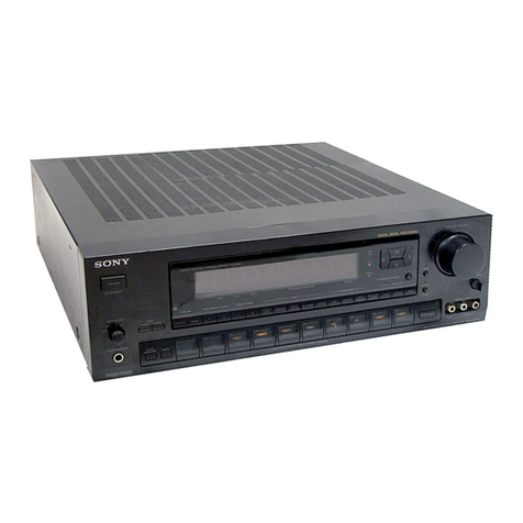 Sony STR-D1011 User manual