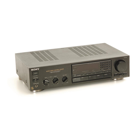 Sony STR-AV320 User manual