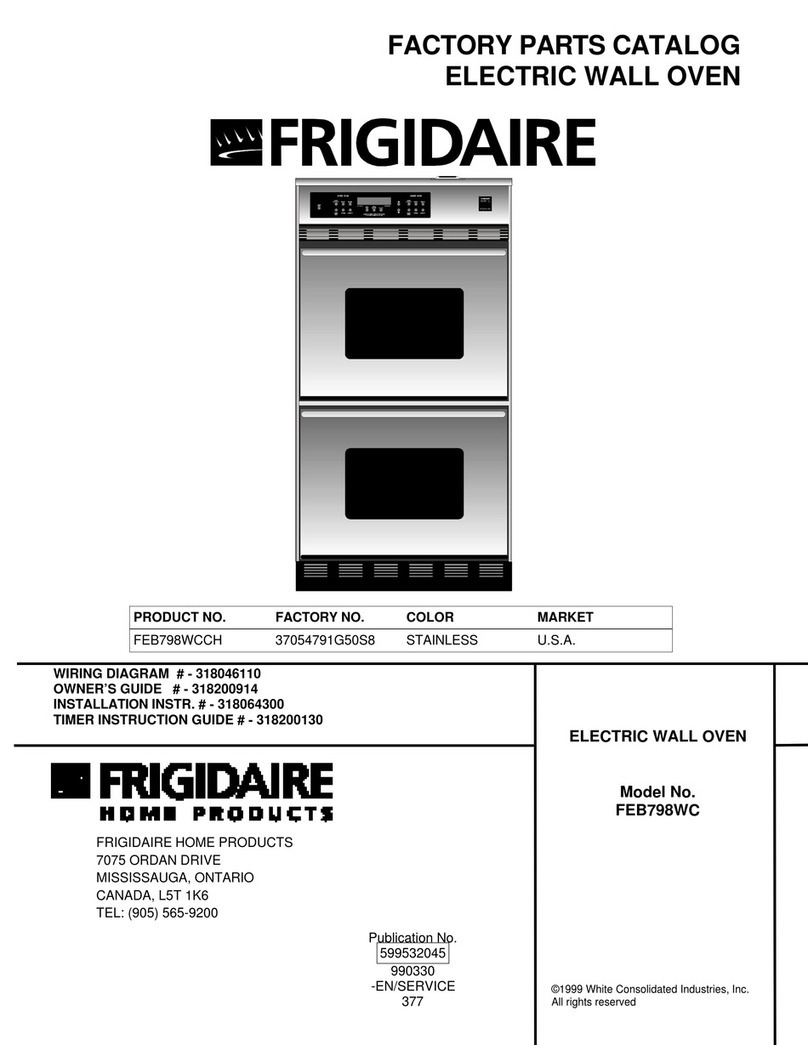 Frigidaire FEB798WC User manual Frigidaire FEB798WC User manual
