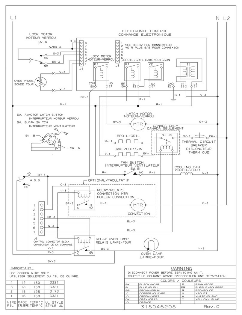 Frigidaire FEB789WCCH Quick start guide