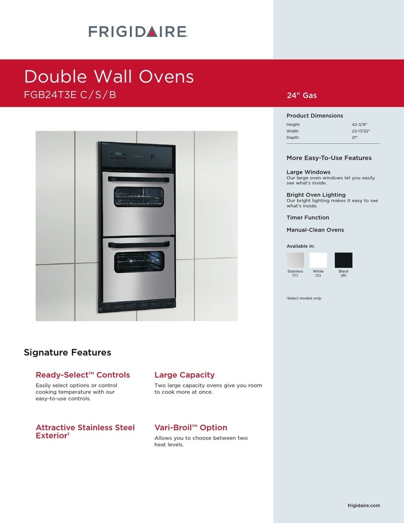 Frigidaire FGB24T3E C User manual