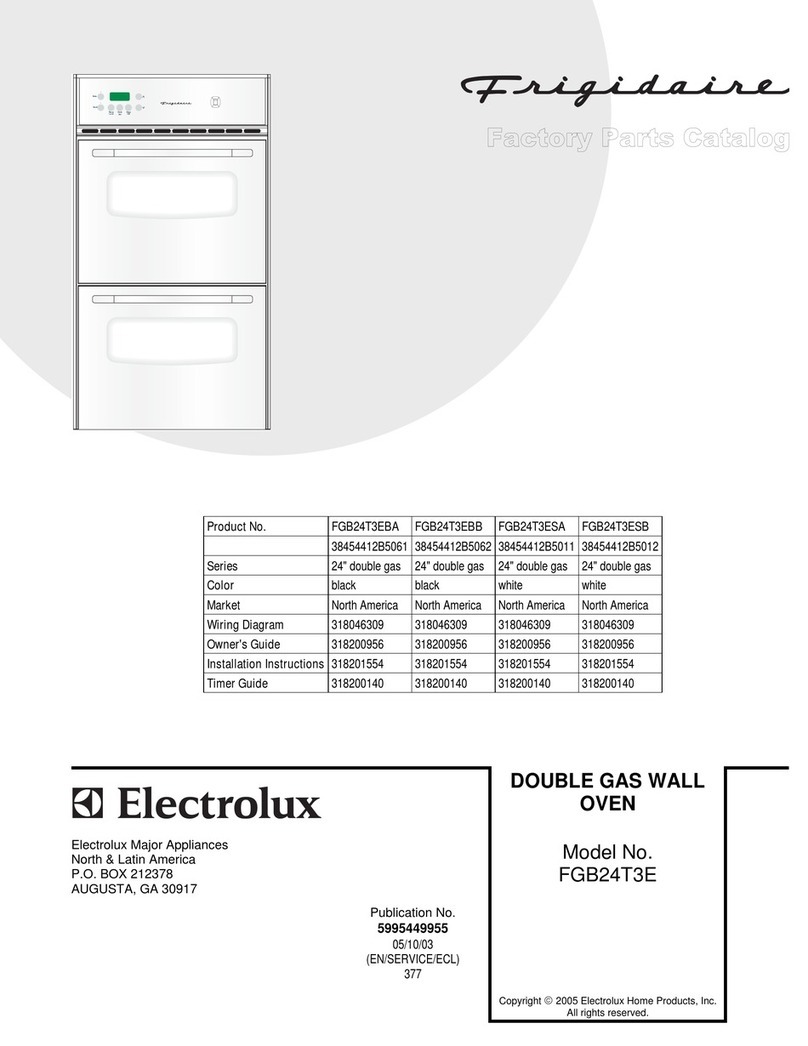 Frigidaire FGB24T3E C User manual