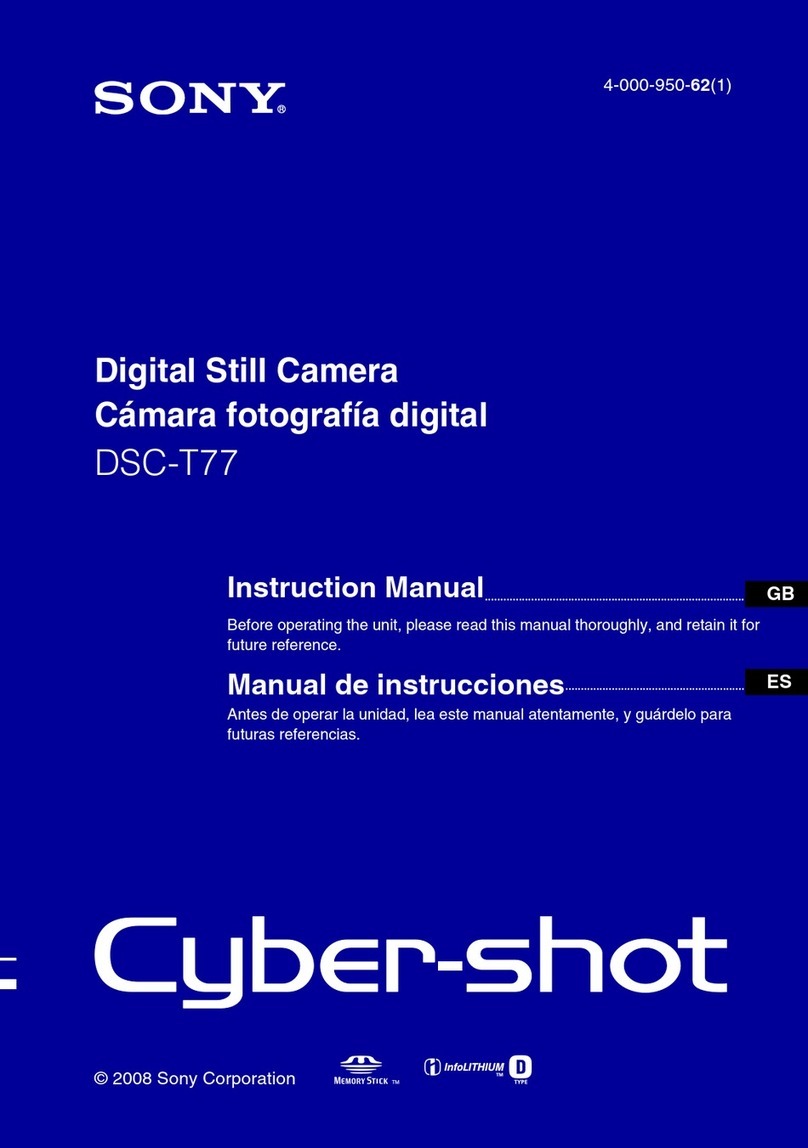 Sony DSC-T77 instruction manual