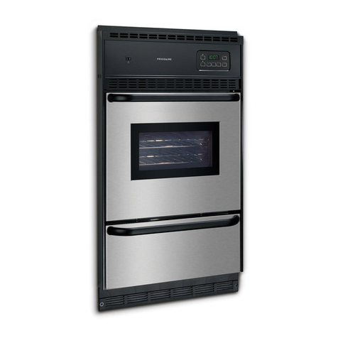 Frigidaire FGB24L2EC - 24" Gas Wall Oven User manual