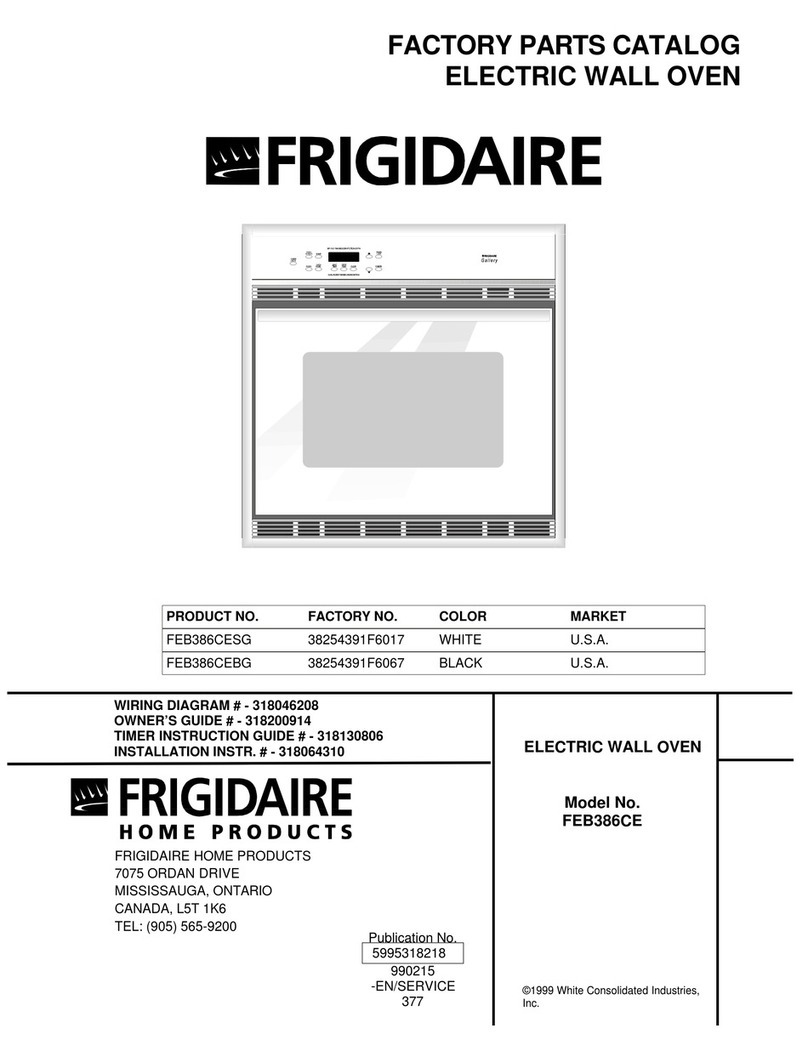 Frigidaire FEB386CE User manual