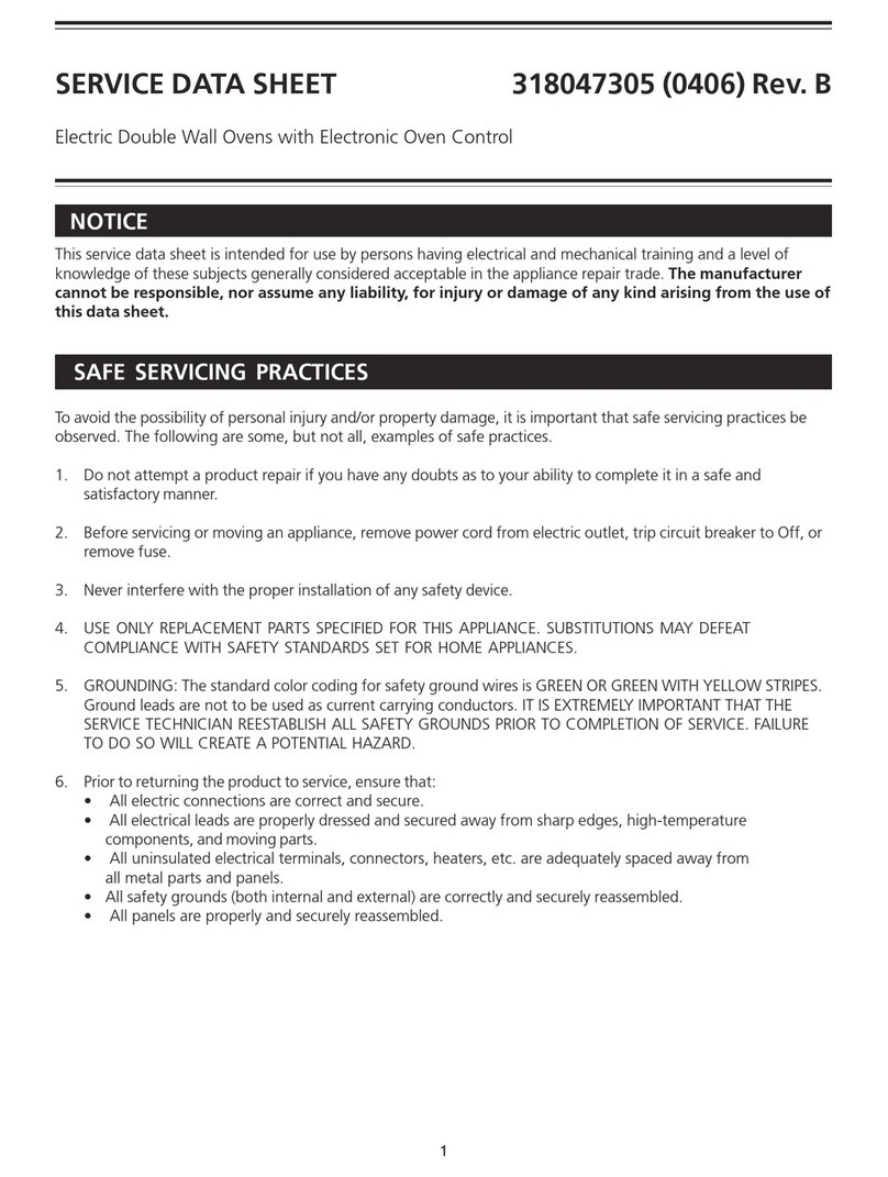 Frigidaire FEB30T7DCB User guide